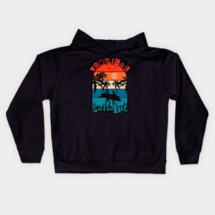 Tropical paradise Kids Hoodie